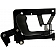 Help! By Dorman Interior Door Handle - Lever Metal Black Single - 81166