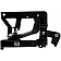 Help! By Dorman Interior Door Handle - Lever Metal Black Single - 81166