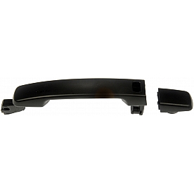 Help! By Dorman Exterior Door Handle - Plastic Black Single - 81559