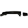 Help! By Dorman Exterior Door Handle - Plastic Black Single - 81559