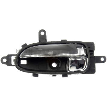 Help! By Dorman Interior Door Handle - Plastic Black Housing With Silver Lever Single - 81560