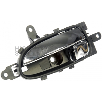 Help! By Dorman Interior Door Handle - Plastic Black Housing With Silver Lever Single - 81560-2