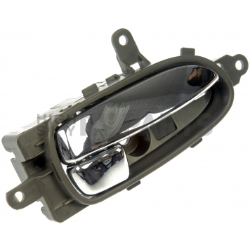 Help! By Dorman Interior Door Handle - Plastic Brown Housing With Silver Lever Single - 81563-2