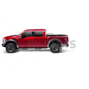 Rugged Liner Tonneau Cover Hard Folding Black Matte Aluminum - HC3D6509-4