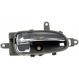 Help! By Dorman Interior Door Handle - Lever Plastic Gray Housing With Silver Lever Single - 81565