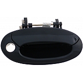 Help! By Dorman Exterior Door Handle - Plastic Black Single - 83502