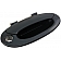 Help! By Dorman Exterior Door Handle - Plastic Black Single - 83502
