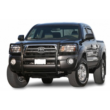 Black Horse Offroad Grille Guard 1-1/2 Inch Black Powder Coated Steel - 7A096400MA