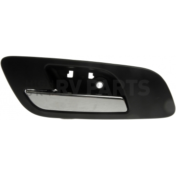 Help! By Dorman Interior Door Handle - Plastic Black Housing With Silver Lever Single - 81181