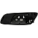 Help! By Dorman Interior Door Handle - Plastic Black Housing With Silver Lever Single - 81181