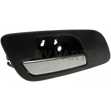 Help! By Dorman Interior Door Handle - Plastic Black Housing With Silver Lever Single - 81181-2