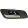 Help! By Dorman Interior Door Handle - Lever Plastic Gray Housing With Silver Lever Single - 81182