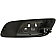 Help! By Dorman Interior Door Handle - Lever Plastic Gray Housing With Silver Lever Single - 81182