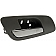 Help! By Dorman Interior Door Handle - Lever Plastic Gray Housing With Silver Lever Single - 81182