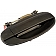 Help! By Dorman Exterior Door Handle - Plastic Black Single - 80134