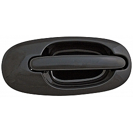 Help! By Dorman Exterior Door Handle - Plastic Black Single - 93599