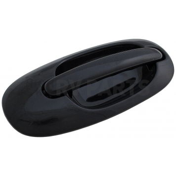 Help! By Dorman Exterior Door Handle - Plastic Black Single - 93599-2