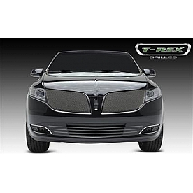 T-Rex Truck Products Grille Insert - Mesh Rectangular Chrome Plated Stainless Steel - 56719