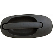 Help! By Dorman Exterior Door Handle - Plastic Black Single - 93601