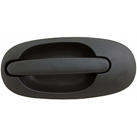 Help! By Dorman Exterior Door Handle - Plastic Black Single - 93601