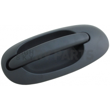 Help! By Dorman Exterior Door Handle - Plastic Black Single - 93601-2