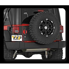 Warrior Products Body Corner Guard - Aluminum Black Set Of 2 - 919APC