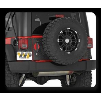 Warrior Products Body Corner Guard - Aluminum Black Set Of 2 - 919APC