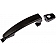 Help! By Dorman Exterior Door Handle - Plastic Black Single - 80138