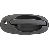 Help! By Dorman Exterior Door Handle - Plastic Black Single - 93602