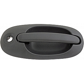 Help! By Dorman Exterior Door Handle - Plastic Black Single - 93602