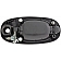 Help! By Dorman Exterior Door Handle - Plastic Black Single - 93602
