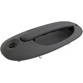 Help! By Dorman Exterior Door Handle - Plastic Black Single - 93602-2