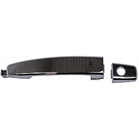 Help! By Dorman Exterior Door Handle - Plastic Silver Single - 80148