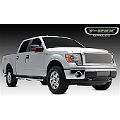 T-Rex Truck Products Grille Insert - Mesh Rectangular Polished Stainless Steel - 54572