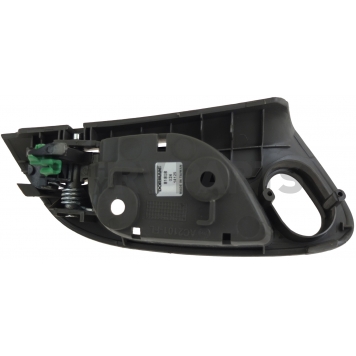 Help! By Dorman Interior Door Handle - Plastic Titanium Housing With Silver Lever Single - 81808-1