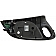 Help! By Dorman Interior Door Handle - Plastic Titanium Housing With Silver Lever Single - 81808