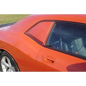 Astra/Hammond Window Louver Side Window ABS Plastic Black - 24564