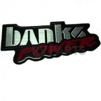 Banks Power Decal - Acrylic Black/ Red/ Silver - 96009