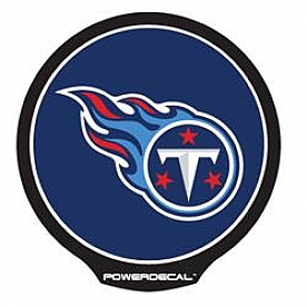 POWERDECAL Decal - Tennessee Titans Logo Black Plastic 4-1/2 Inch - PWR0301