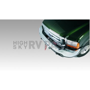 Warn Semi-Hidden Winch Mount Steel - 62289-1