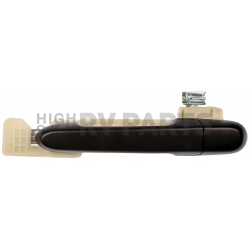 Help! By Dorman Exterior Door Handle - Plastic Black Insert With Brown Trim Single - 80702