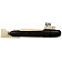 Help! By Dorman Exterior Door Handle - Plastic Black Insert With Brown Trim Single - 80702
