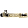 Help! By Dorman Exterior Door Handle - Plastic Black Insert With Brown Trim Single - 80702