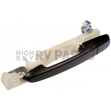 Help! By Dorman Exterior Door Handle - Plastic Black Insert With Brown Trim Single - 80702-2