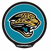 POWERDECAL Decal - Jacksonville Jaguars Logo Black Plastic 4-1/2 Inch - PWR0901