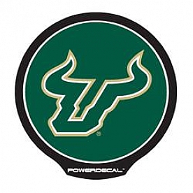 POWERDECAL Decal - University Of South Florida Bulls Logo Black Plastic 4-1/2 Inch - PWR100401