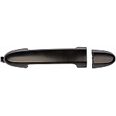 Help! By Dorman Exterior Door Handle - Plastic Black Single - 80708