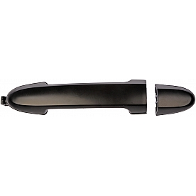 Help! By Dorman Exterior Door Handle - Plastic Black Single - 80708