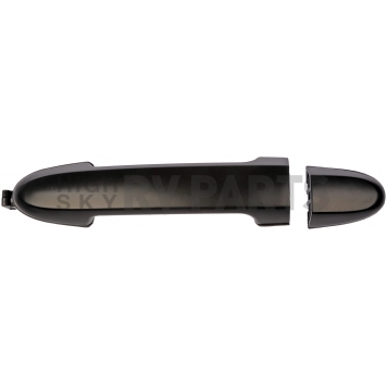 Help! By Dorman Exterior Door Handle - Plastic Black Single - 80708