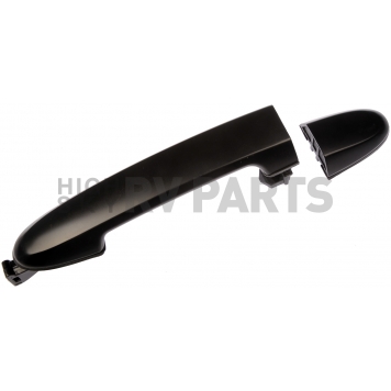 Help! By Dorman Exterior Door Handle - Plastic Black Single - 80708-2